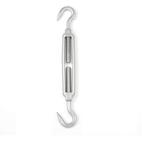 Tenditore occhio - occhio DIN 1480 - M12 acciaio zincato
