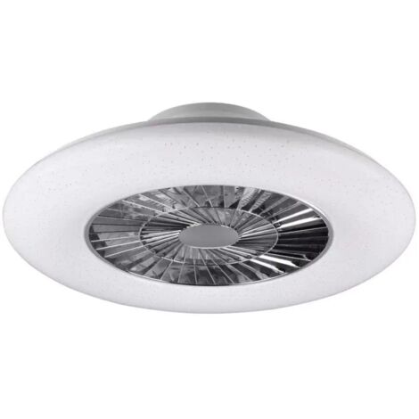 Plafoniera led+ventilatore Trio Lighting visby dimmerabile à¸75cm 60w (1/10)