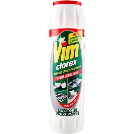 VIM SGRASSATORE CLOREX DA 850GR AD AZIONE SGRASSANTE FRAGRANZA LIMONE