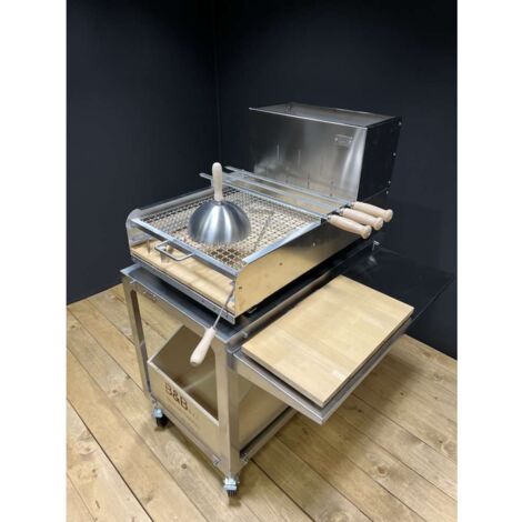 Scatola Affumicatura In Acciaio Inox A Forma Di V Per Barbecue - Per Trucioli E Farina Di Legno, 22x10x5,5 Cm - 2