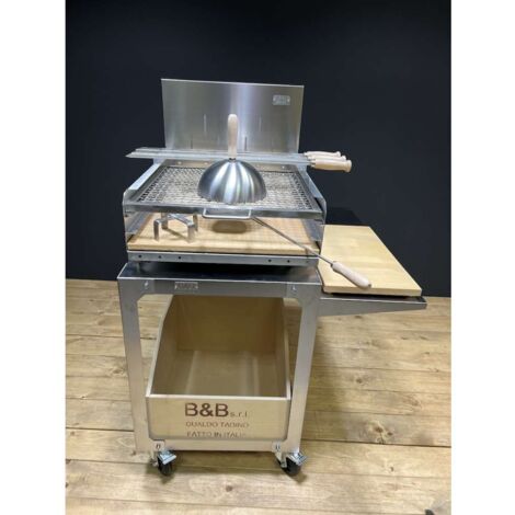 Scatola Per Affumicatura In Acciaio Inox A Forma Di V Per Barbecue – Ideale Per Trucioli Di Legno
