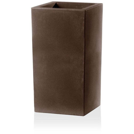 Vaso Schio Cubo Alto 80 Antracite 40 x 40 x 80 cm (1/5)