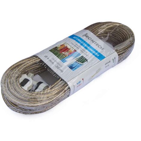 2-10 Lenze Per Tenda 4mm Con Tenditore A 3 Fori - Cordini Perfetti Per Campeggio