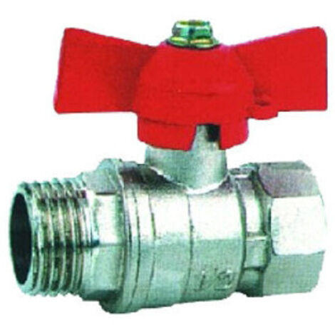 Valvola Sfera Mf M/Co Farfalla 3/4"   Aglaia 02564