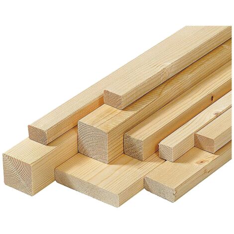 Pircher - Listello Grezzo Abete 20x50x2000 mm Fai-da-Te e Costruzioni