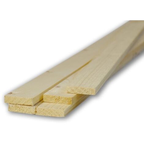 PIRCHER - LISTELLO IN ABETE GREZZO 10X40X1000 MM. PI170040