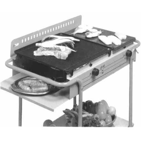 Barbecue Portatile in Valigetta con Dimensioni 48x36x77 cm, Inclusa Filca Salinghi