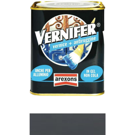 Arexons Vernice Gel Antiruggine Vernifer Grafite Antichizzato 750 ml
