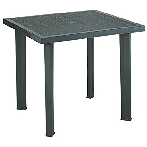 MAURY'S TAVOLO FIOCCO DA ESTERNO 80 X 75 X 72 CM VERDE