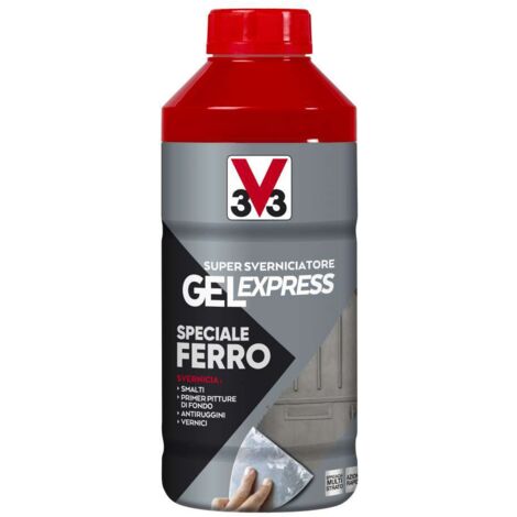 Sverniciatore gel V33 express speciale ferro trasparente lt.1