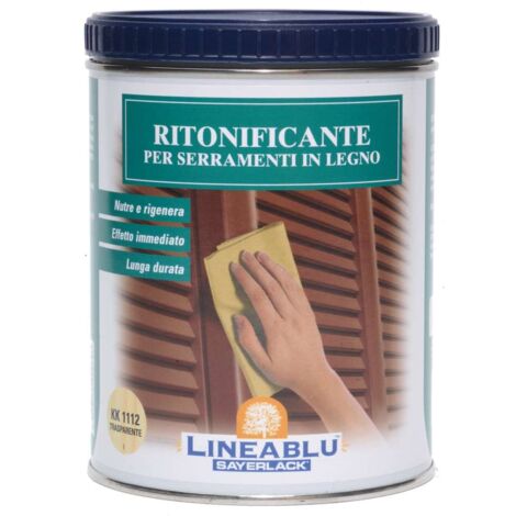 Sayerlack Ritonificante Blu 750 ml - Rigenerante per Serramenti in Legno
