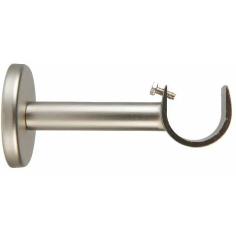 Cintacor Supporto Tenda Parete - Cromo Satinato