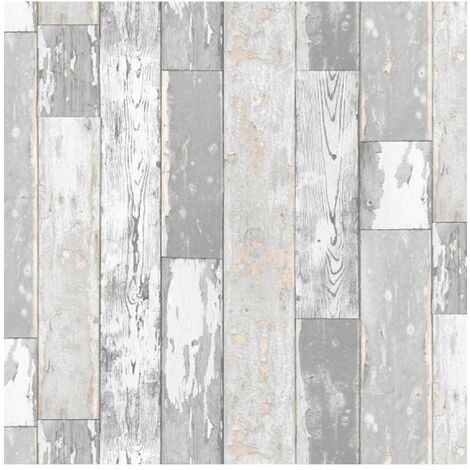 Tavola&co Pellicola Adesiva - Legno Listoni Sbiancati - 2m x 45cm