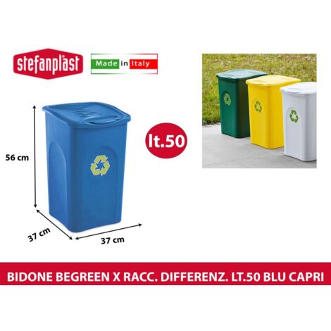 Pattumiera Begreen Blu 50 l