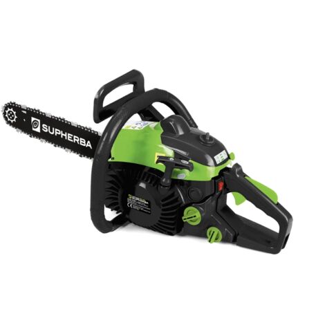 motosega a scoppio supherba "sh400" barra 40 cm 2t 37 cc