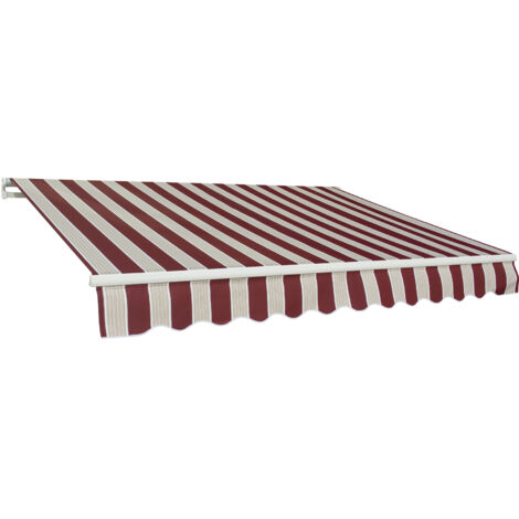 TENDA DA SOLE BARRA QUADRA P 2.00 L 3.00 RIGA BORDEAUX