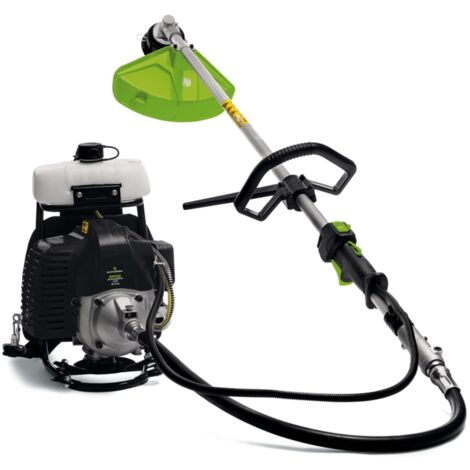 Supherba Decespugliatore Zaino - Nero e Verde - 1,45 kW