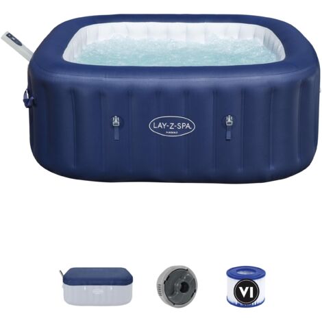 Bestway 6001H Minipiscina idromassaggio gonfiabile Hawaii Lay-Z-Spa AirJet con