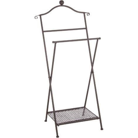 Bizzotto Indossatore Charlotte Bianco 46x28x98 cm Stile Shabby Chic (1/5)