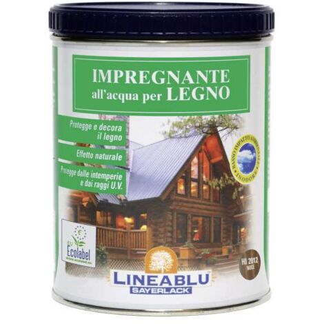 Sayerlack Impregnante all'Acqua Bianco 750 ml - Protezione Legno