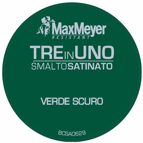 Smalto 3 in 1 Satinato Verde Scuro 0,5 l