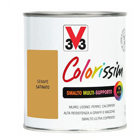 Smalto Multisupporto Colorissim Senape 0,5 LT