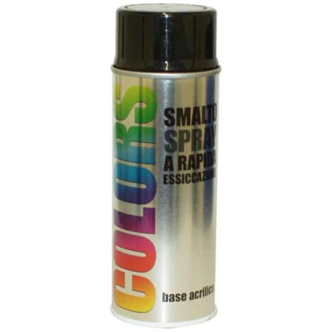 Motip Dupli Smalto Spray - Nero Lucido RAL 9005 - 400 ML