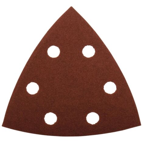 Carta abrasiva Makita 94 mm, K240, 10 pezzi, Alta qualità K240 - 94 x 94 x 94 mm - rosso - 10 pezzi - legno / pannelli da costruzione / metallo - Alta qualità