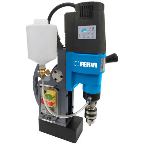 Fervi Trapano Magnetico 30 - Foratura metallo - 450 rpm - 230 V - 23 kg (1/2)