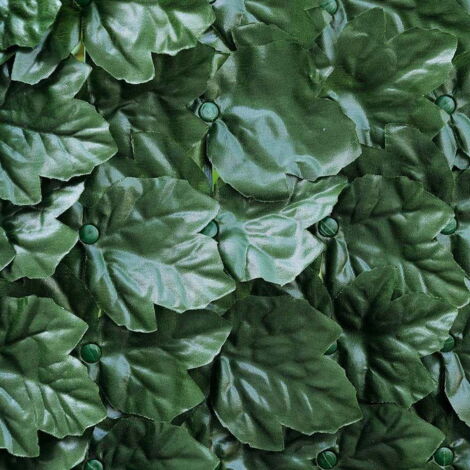 Verdecor Siepe artificiale verde tipo edera 1x3 m per giardino e balcone