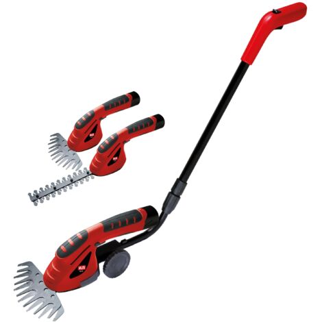 Valex Rifinitore Siepi Aiuole Batteria Litio Rosso 10.8V Lama 22cm (1/5)