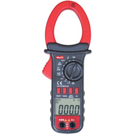 PINZA AMPEROMETRICA CON TESTER DIGITALE PER CORRENTI CONTINUE E ALTERNATE 1800164