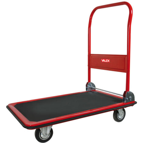 Carrello portapacchi 300 kg valex carrellino porta scatoli pieghevole 1500133
