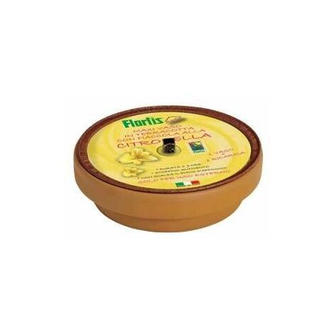 FIACCOLA CITRONELLA 16.5CM PROFUMATA COCCIO ANTI ZANZARE (1/2)