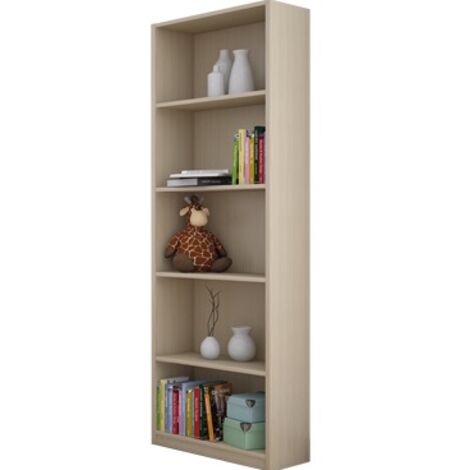 Europa - Libreria Bianca 57 x 25 x 186 cm con 5 Ripiani