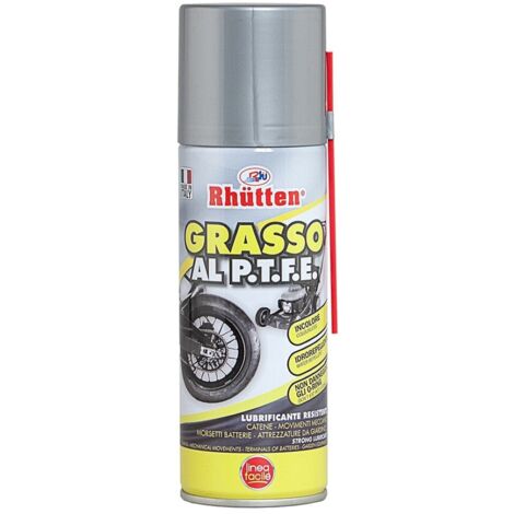 Grasso al p.t.f.e. lubrificante resistente 200 ml rhutten - rhutten (1/2)