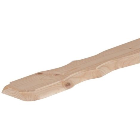 TAVOLETTA PER BALCONI SAGOMATA IN ABETE 19 X 110 X 980 MM