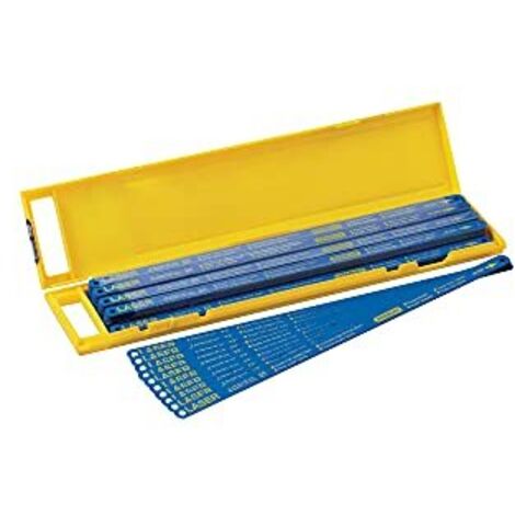 STANLEY 2-15-558 Confezione 5 lame di ricambio per seghetto metallo, lunghezza mm 300
