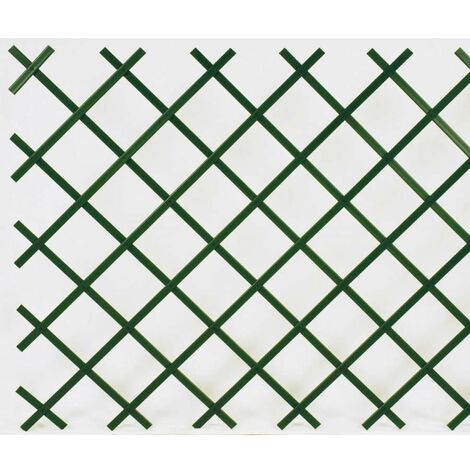 Verdemax Traliccio Estensibile PVC - Verde - 1x1 m