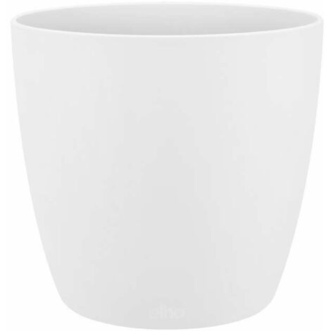 VASO BRUSSELS ROUND 18CM WHITE ELHO