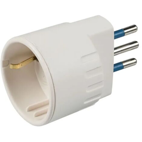 Adattatore Semplice VIMAR, 1 Presa, Con Spina Schuko, Bianco | Leroy Merlin - Foto 2