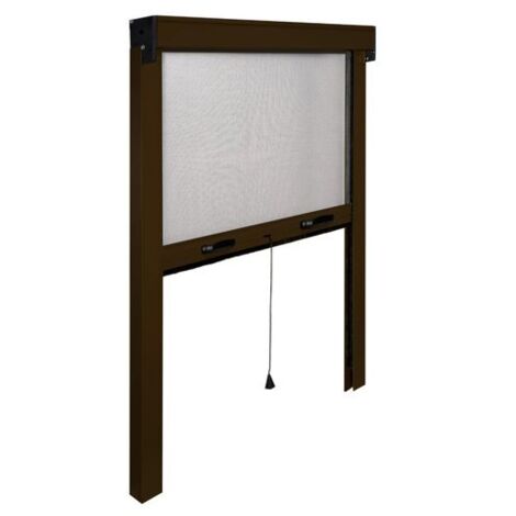 Zanzariera Verticale Marrone 140 x 170 cm