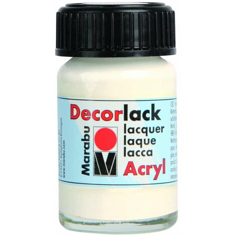 Decorlack Acryl Marabu 15 ml Bianco