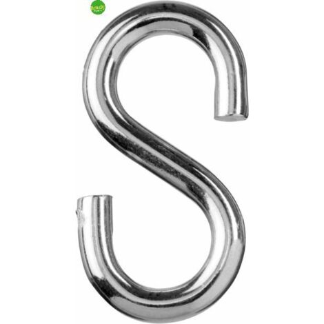 Ganci a "S" aperti 3,8x40 mm. - 4 pz. (1/3)