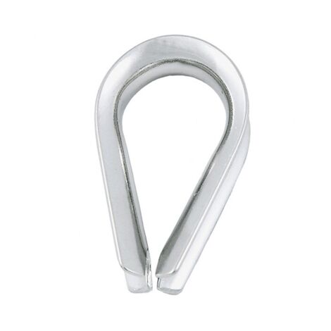 Redancia Per Funi Zincata - Misura Incavo 14 Mm, Esterna 71x50 Mm - Confezione Da 5 Pezzi - Foto 5