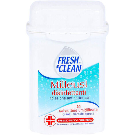 Fresh & Clean Salviette Disingettanti 12 pezzi