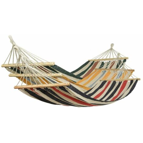 Amaca a righe 80 x 200 x H3 cm Colori Assortiti