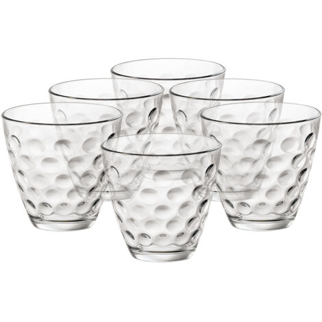Bicchieri dots Bormioli per acqua 6pz