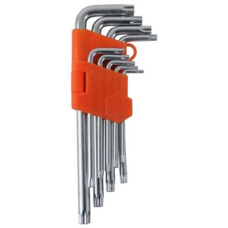 Chiavi Torx T10/50 Pz 9 C/Foro Cv Medie Alte 04146