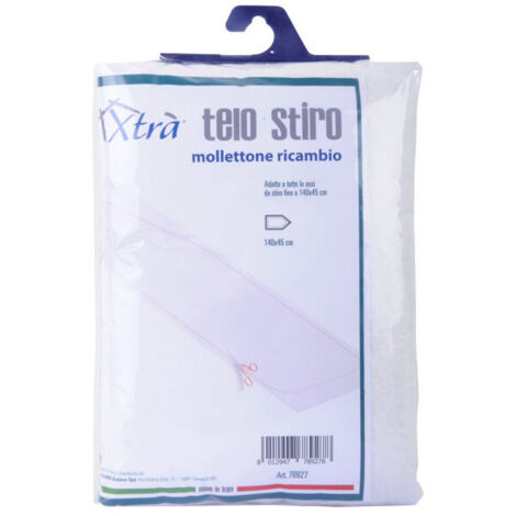 Telo Asse Stiro Mollettone Ricambio    140X45 Xtra